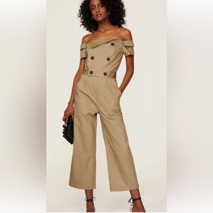 MARISSA WEBB Collective Rylan Canvas
Jumpsuit in Sandshell